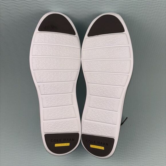 Cole Haan Oxfords Women's Size 8.5B Grey Grand.OS Laser Cut Lace Up W05484 - Picture 7 of 9